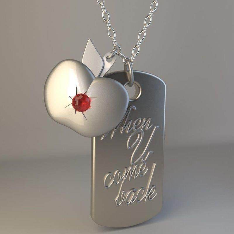 Anime Pendant Necklace - Akcesoria do gry Love And Deep