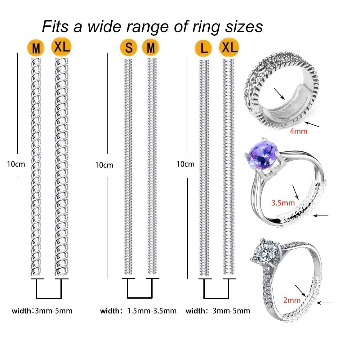 Rings - 6 sztuk/zestaw Przyrząd do zmniejszania rozmiaru