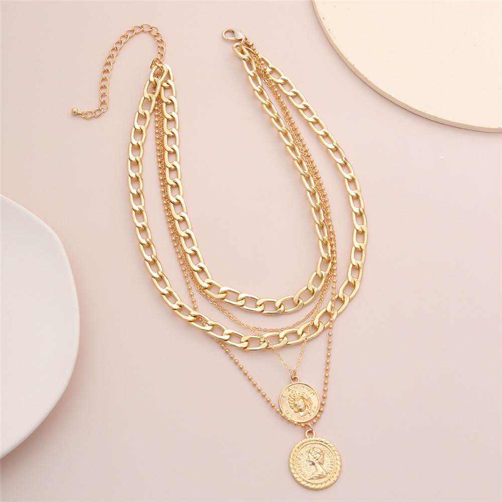 Naszyjnik z wisiorkiem w stylu – Layered Pendant Necklace Aesthetic recenzja i cena