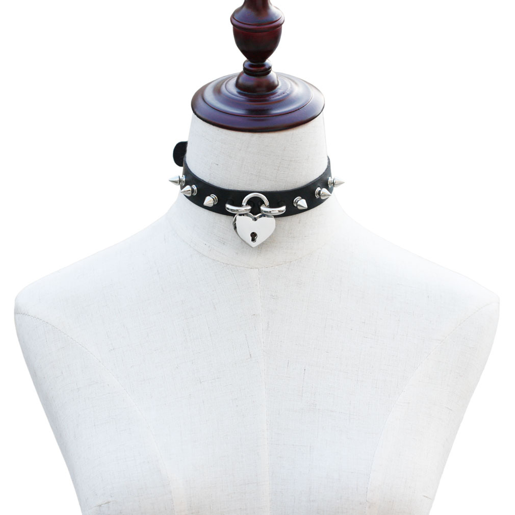 Kolec punkowy Choker naszyjnik – Goth Punk Spike Choker recenzja i cena