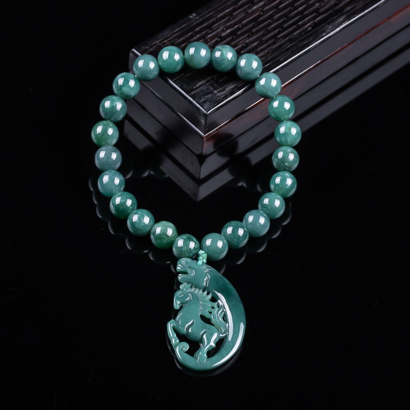Naturalny Jadeit Niebieski Wod – Bracelets recenzja i cena