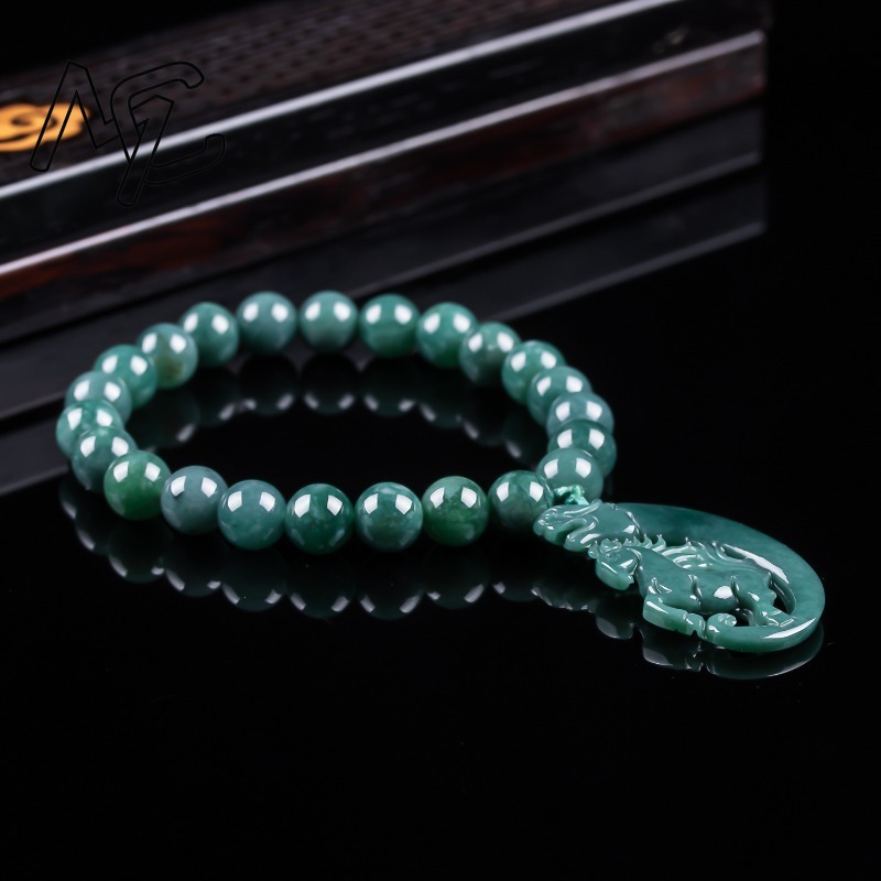 Naturalny Jadeit Niebieski Wod – Bracelets recenzja i cena