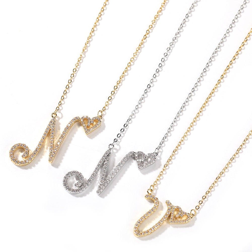 Spersonalizowany naszyjnik z i – Initial Letter Necklace 18K Gold recenzja i cena