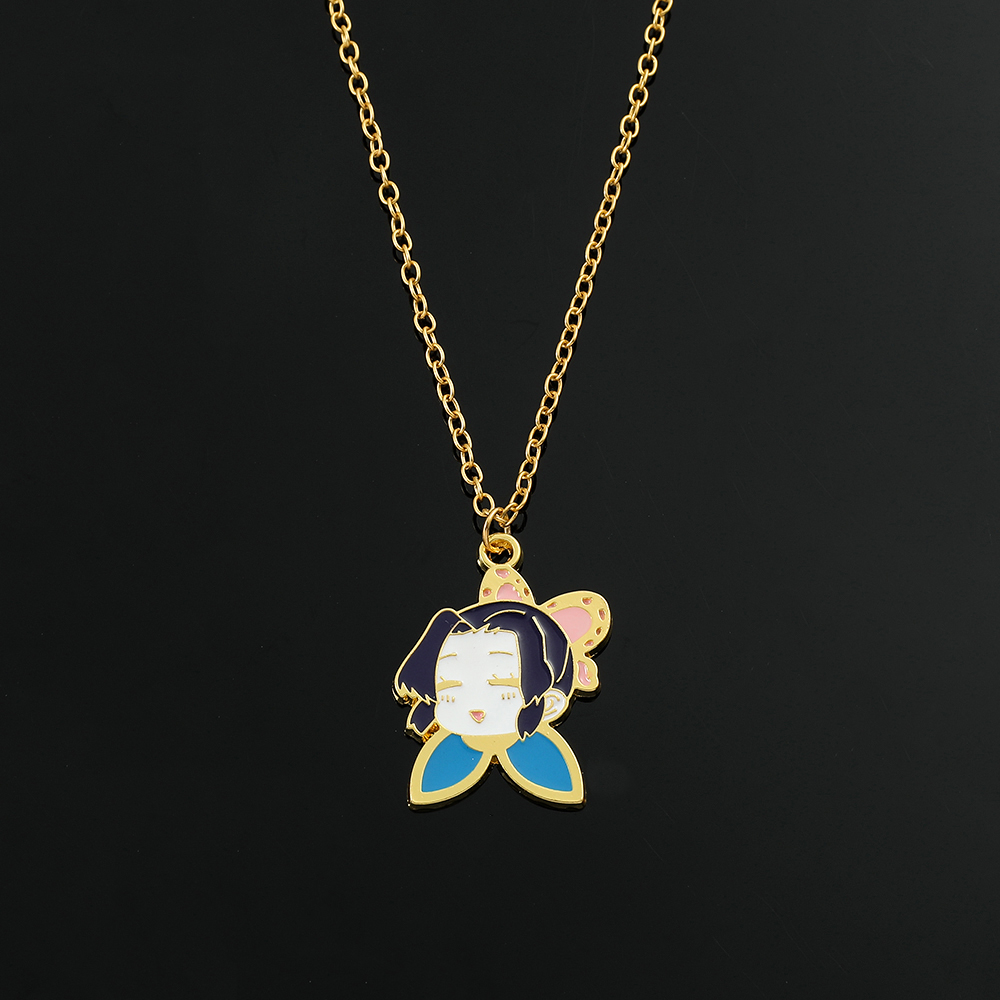 Uroczy naszyjnik z emaliowanym – Anime Pendant Necklace recenzja i cena