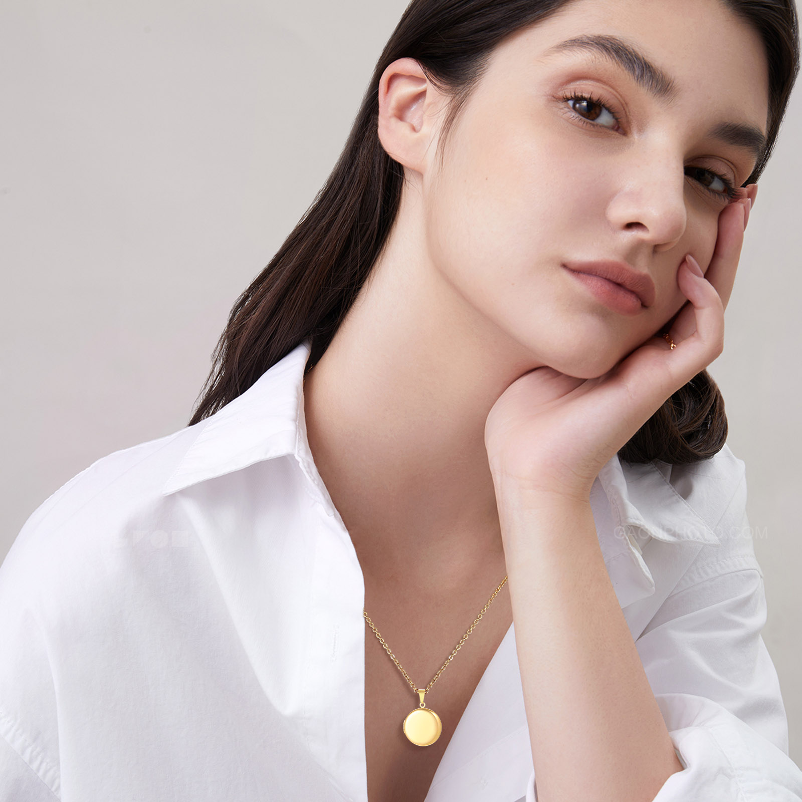 Darmowe grawerowanie inicjałów – Heart Locket Necklace Photo recenzja i cena