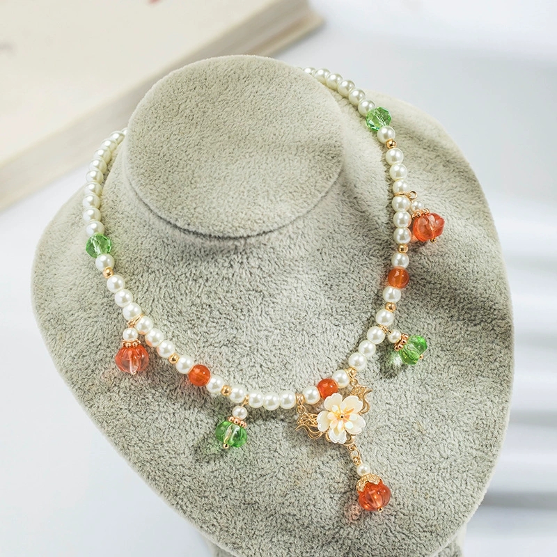 Naszyjniki z perłami w stylu v – Pearl Choker Necklace Vintage recenzja i cena