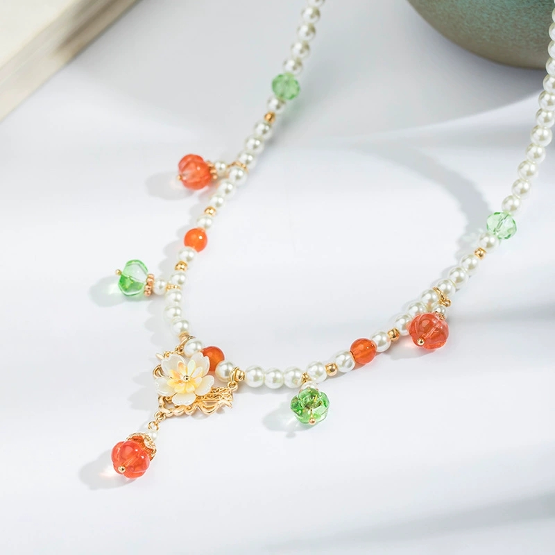 Naszyjniki z perłami w stylu v – Pearl Choker Necklace Vintage recenzja i cena