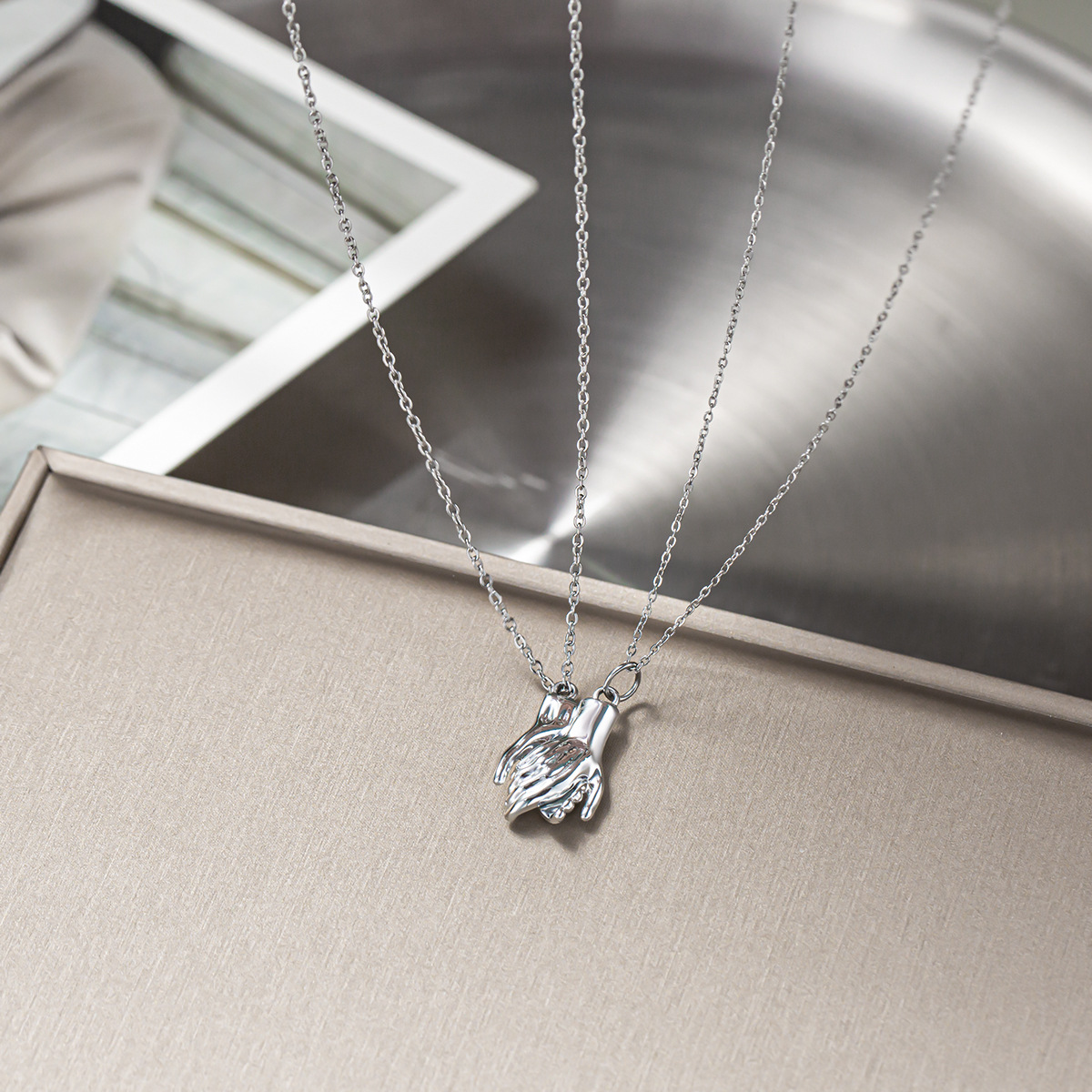 2 szt./zestaw Pasujące naszyjn – Magnetic Couple Matching Necklaces recenzja i cena