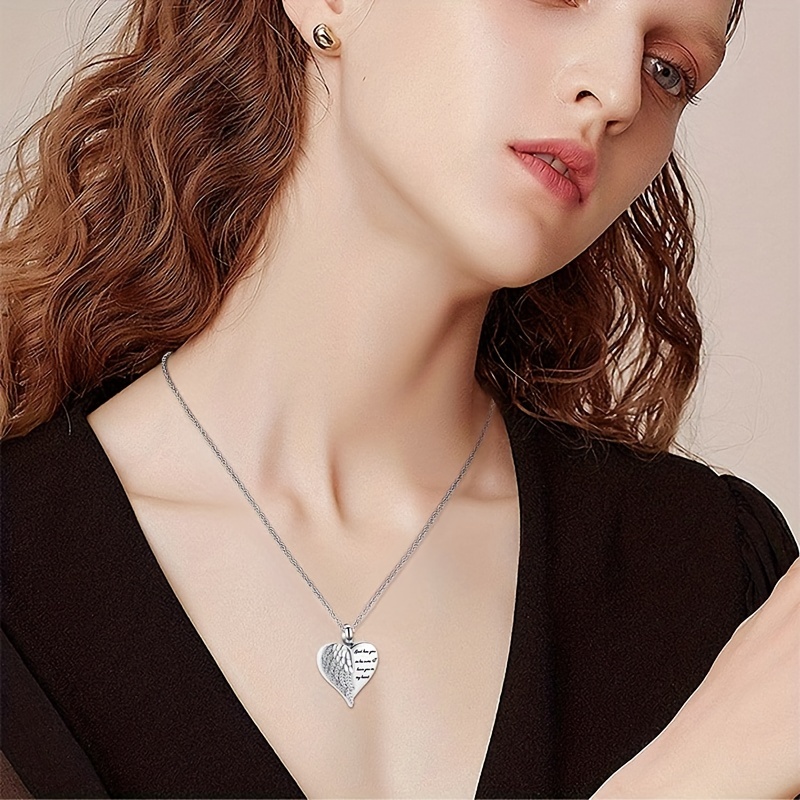 Naszyjnik z urną sercem na pro – Heart Locket Necklace Photo recenzja i cena