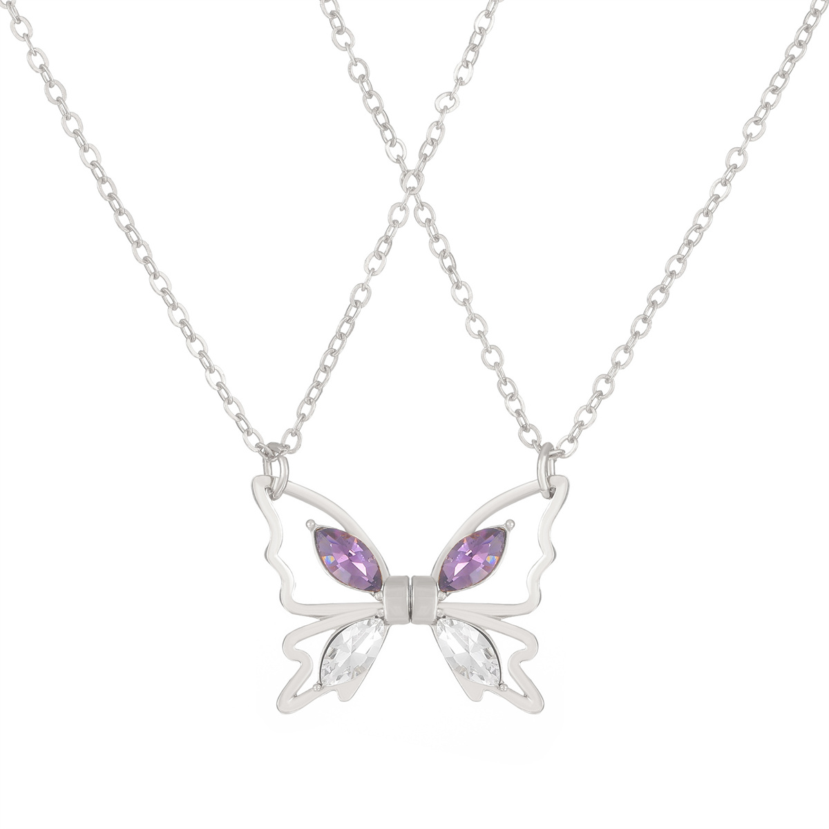 Naszyjnik Magnetyczny Motyl dl – Magnetic Couple Matching Necklaces recenzja i cena