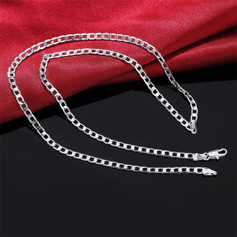 Męski naszyjnik ze srebra prób – Cuban Link Chain 12Mm recenzja i cena