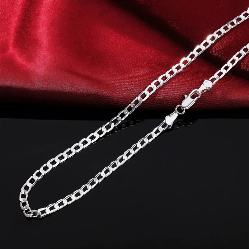 Męski naszyjnik ze srebra prób – Cuban Link Chain 12Mm recenzja i cena