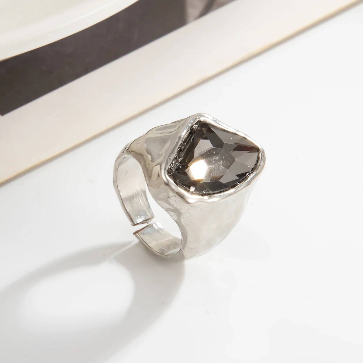 Salircon Vintage Czarne Akrylo – Vintage Punk Knuckle Rings Set recenzja i cena