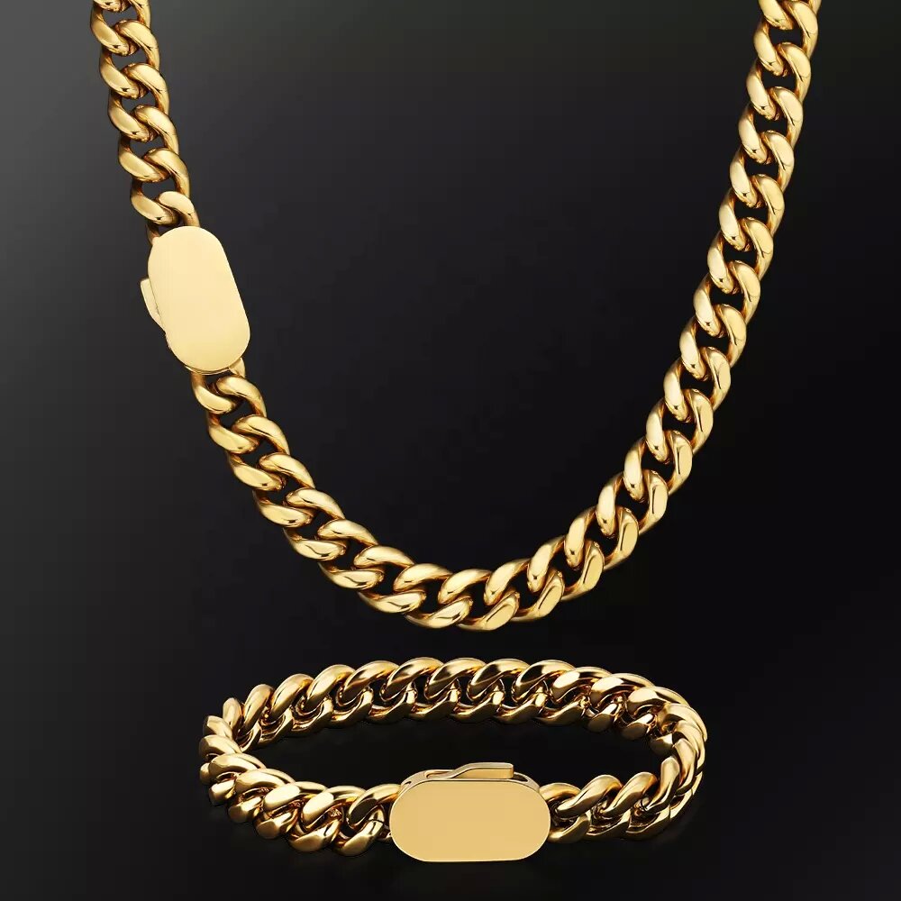 6-12mm szerokość w nowym stylu – Cuban Link Chain 12Mm recenzja i cena