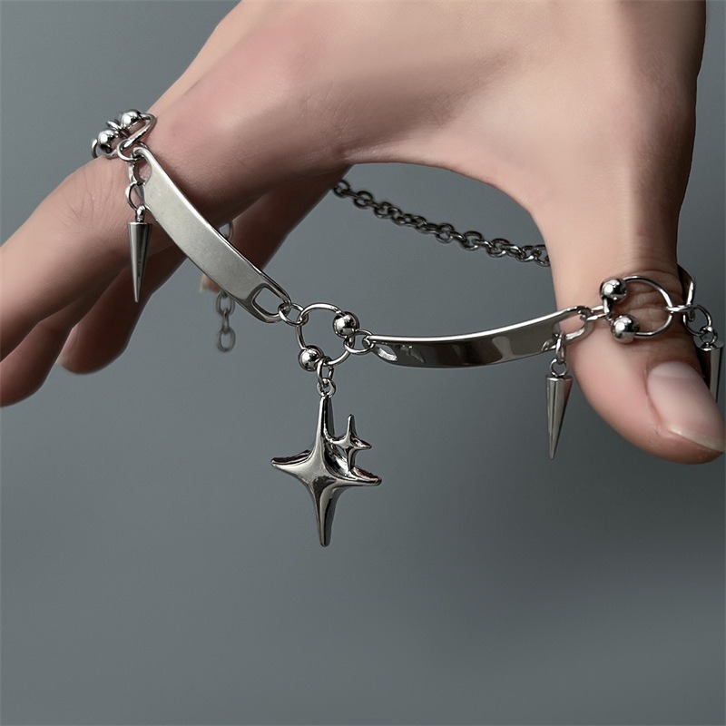 Hiphopowy naszyjnik ze stali n – Goth Punk Spike Choker recenzja i cena