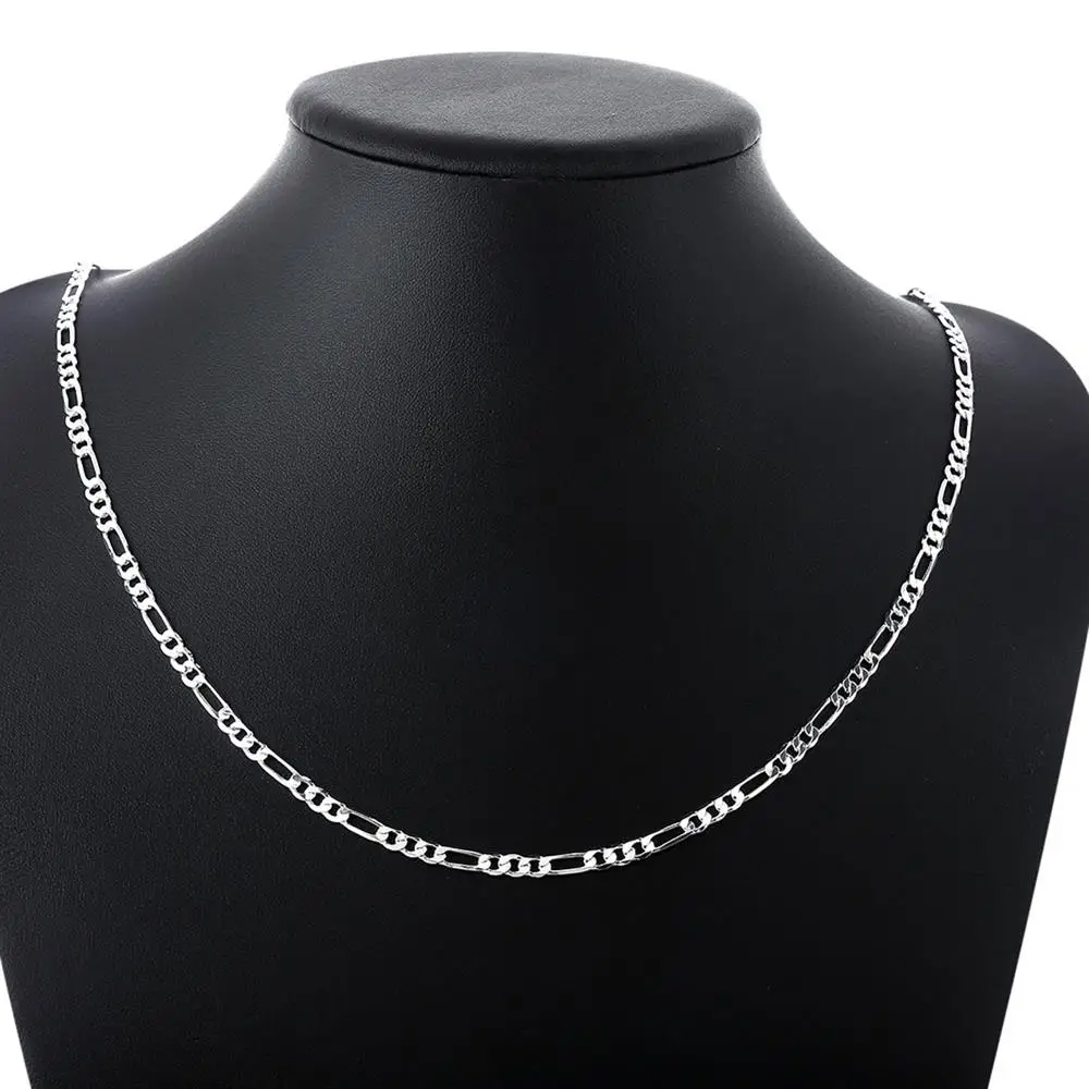 40-75cm 925 srebro 16-30 cali  – Cuban Link Chain 12Mm recenzja i cena