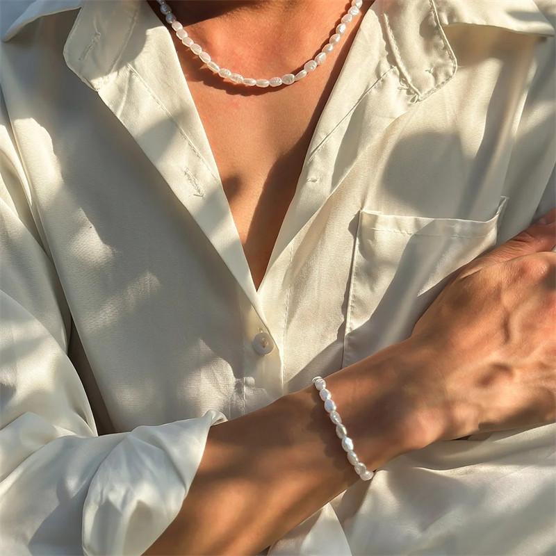 Nowy Modny Prosty Naszyjnik Ch – Pearl Choker Necklace Vintage recenzja i cena