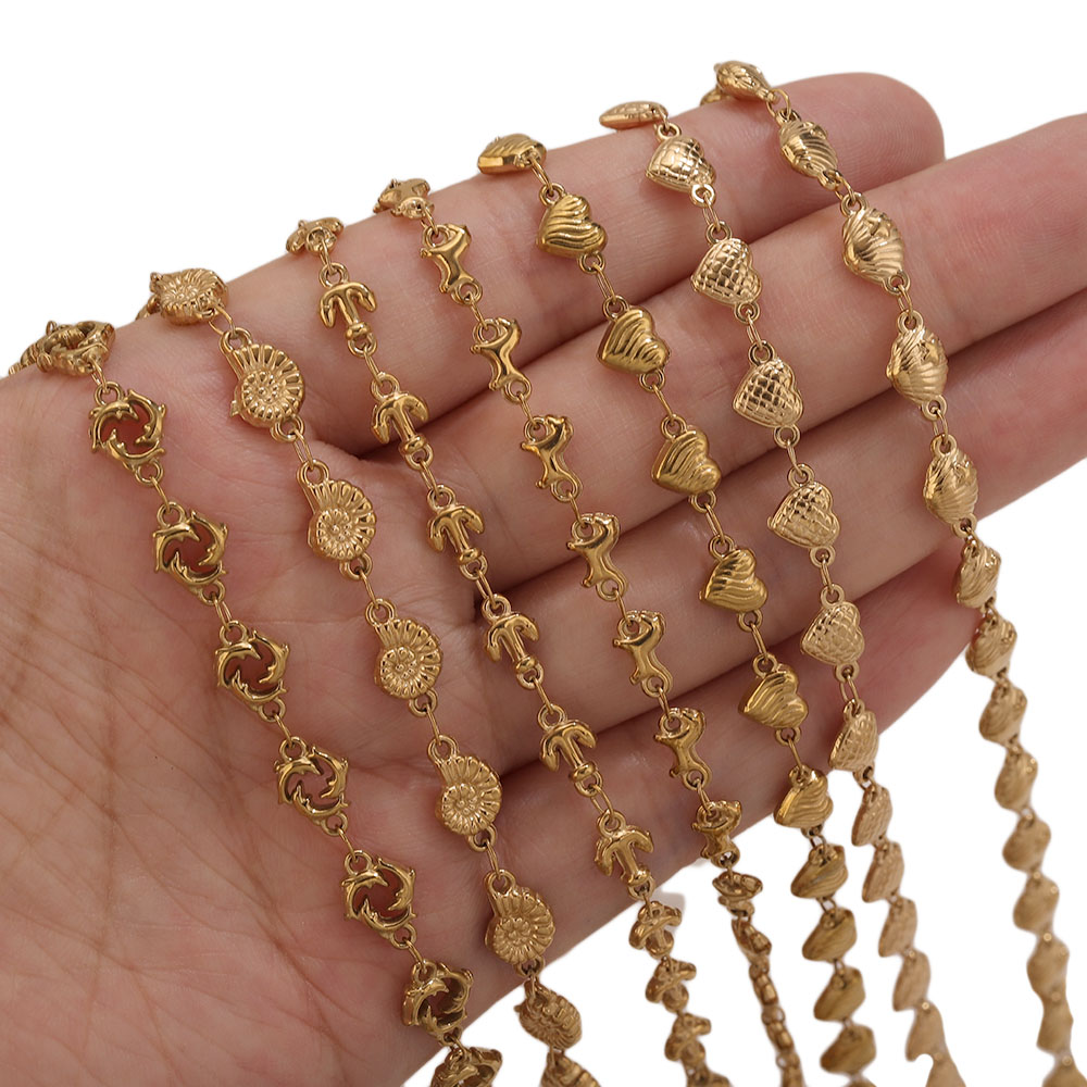 1M Złote Łańcuszki ze Stali Ni – Body Jewelry recenzja i cena