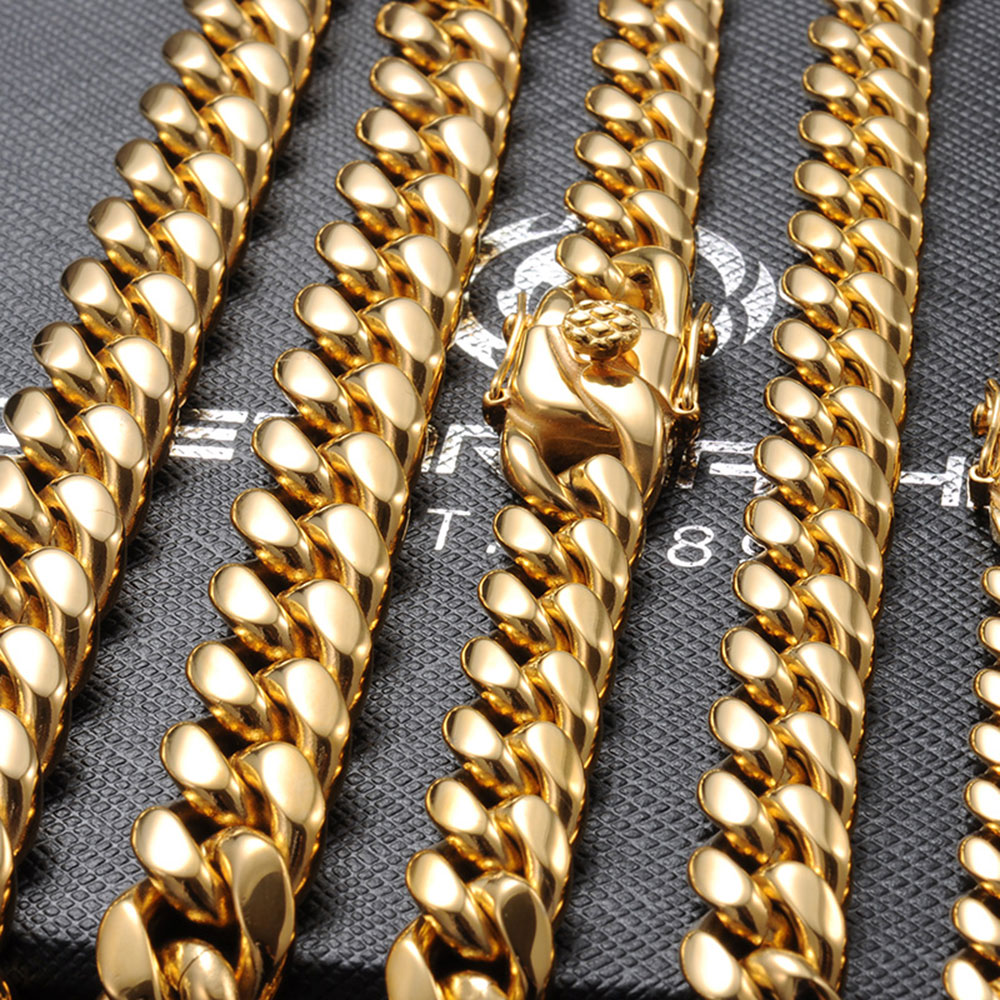 6mm/8mm/10mm/12mm Hip-Hop wyso – Cuban Link Chain 12Mm recenzja i cena