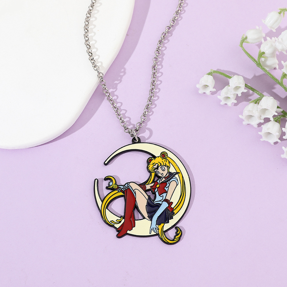 Słodki Anime Metalowy Naszyjni – Anime Pendant Necklace recenzja i cena