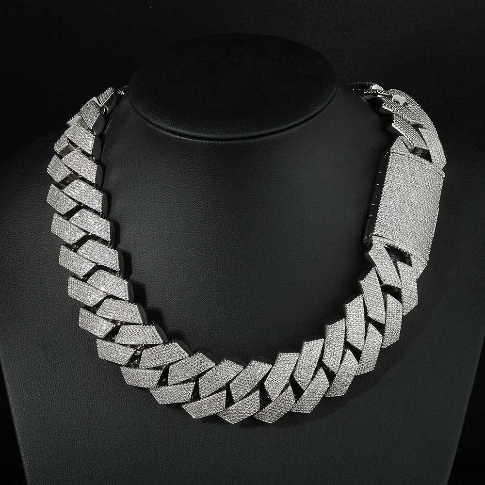 Nuoya Iced Out 26mm 6-rzędowy  – Cuban Link Chain 12Mm recenzja i cena