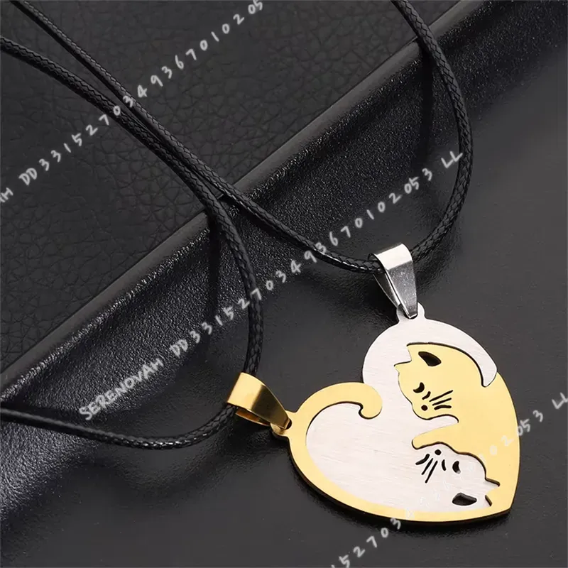 1 para kreatywnych, uroczych b – Magnetic Couple Matching Necklaces recenzja i cena