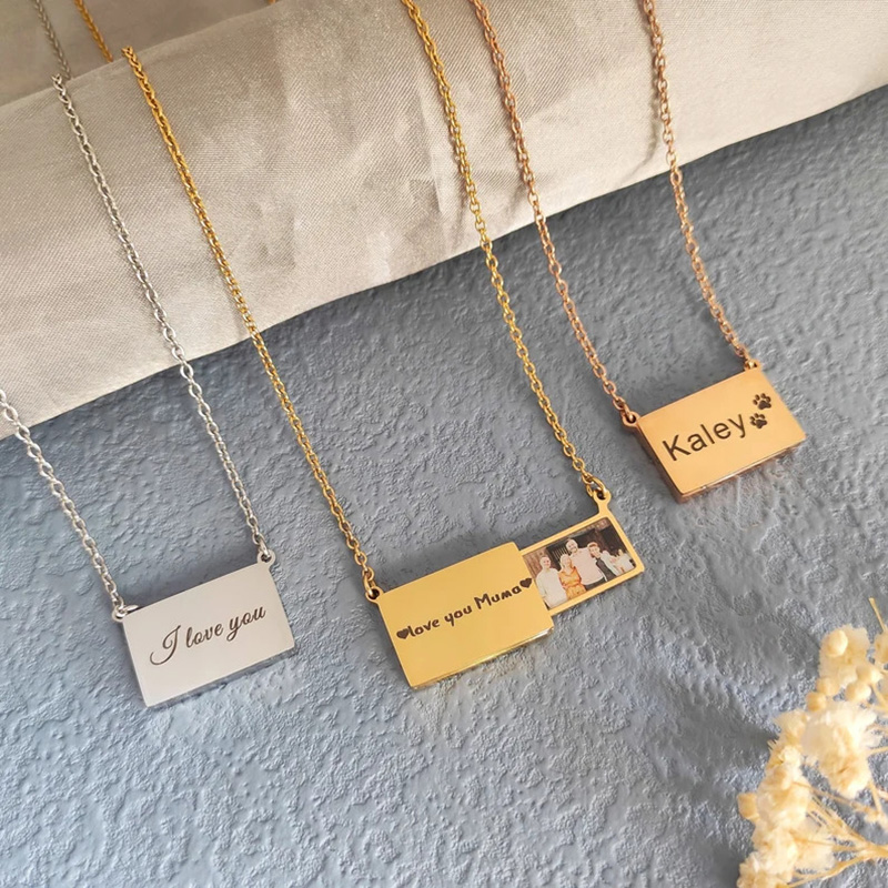 Spersonalizowany naszyjnik ze  – Heart Locket Necklace Photo recenzja i cena
