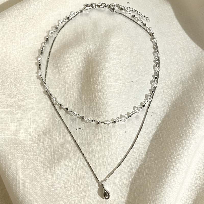 Nowy Modny Naszyjnik z Zawiesz – Layered Pendant Necklace Aesthetic recenzja i cena