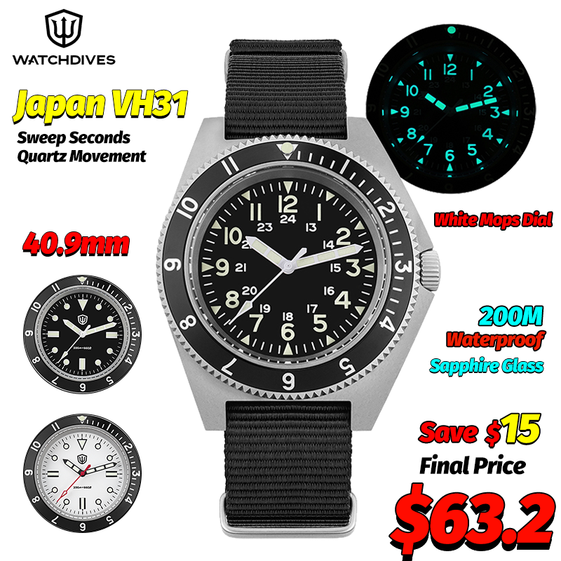 Zegarek kwarcowy Watchdives WD – Watch Accessories recenzja i cena
