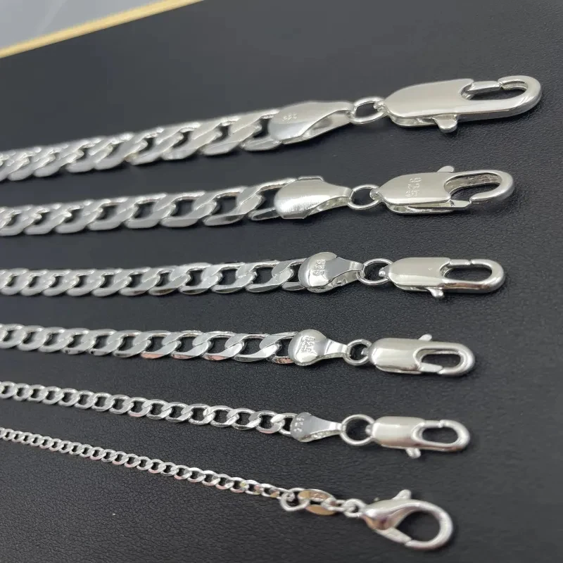 Męski naszyjnik ze srebra prób – Cuban Link Chain 12Mm recenzja i cena