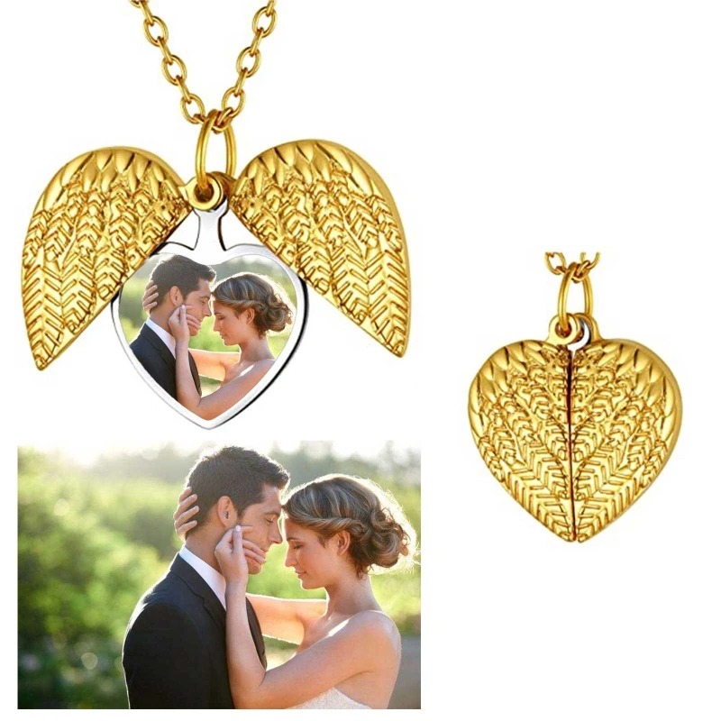 Naszyjnik z medalionem w kszta – Heart Locket Necklace Photo recenzja i cena