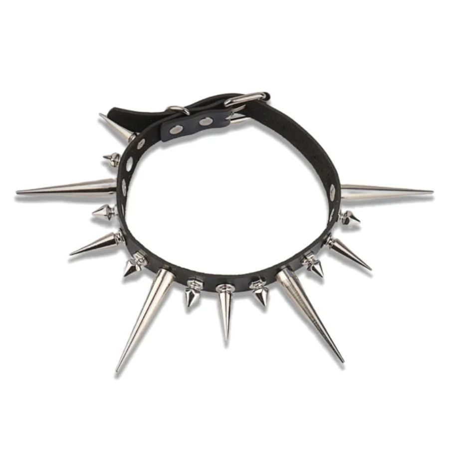 Goth Long Spike Choker Punk Fa – Goth Punk Spike Choker recenzja i cena