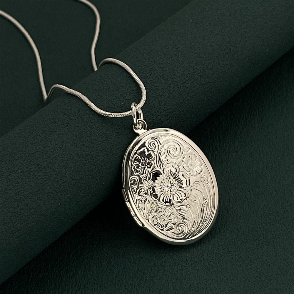 Naszyjnik ze srebra próby 925, – 925 Sterling Silver Chain Necklace Men recenzja i cena