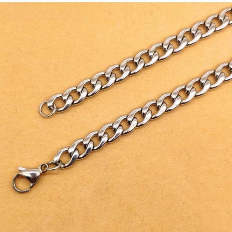 Naszyjnik męski z łańcuszkiem  – Cuban Link Chain 12Mm recenzja i cena
