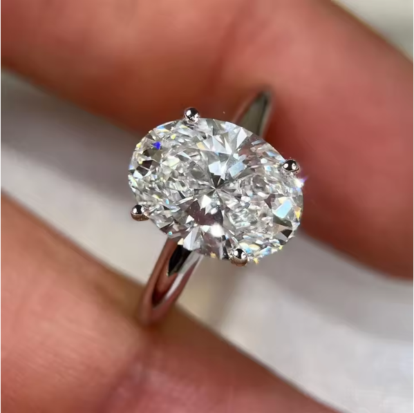 Pierścionki zaręczynowe z mois – Moissanite Engagement Ring 1 Carat recenzja i cena