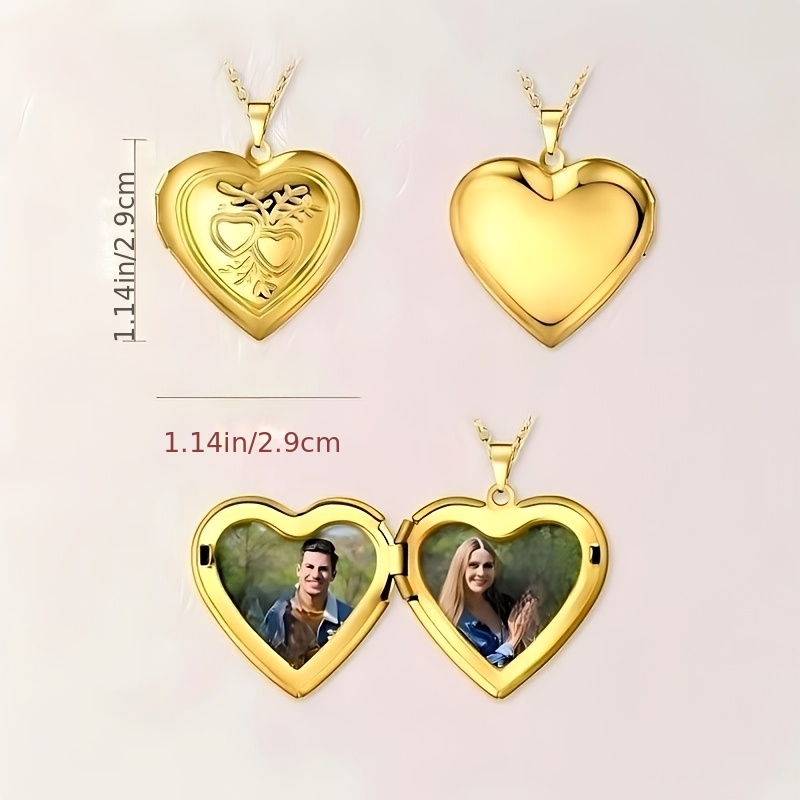 Naszyjnik z własnym zdjęciem 1 – Heart Locket Necklace Photo recenzja i cena